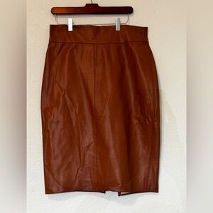 Bailey 44 Brown Knee-Length Pencil Skirt